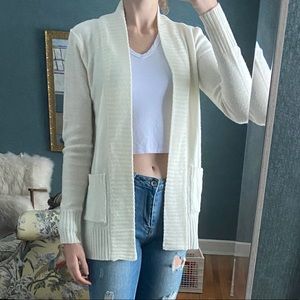 Classic cream cardigan
